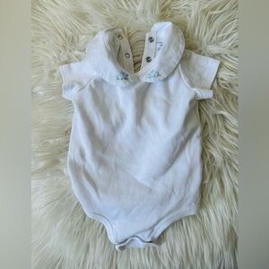 Ralph Lauren Bunny Collard Bodysuit